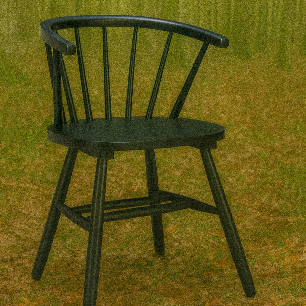 Bourges Black Dining Chair, Set (2)