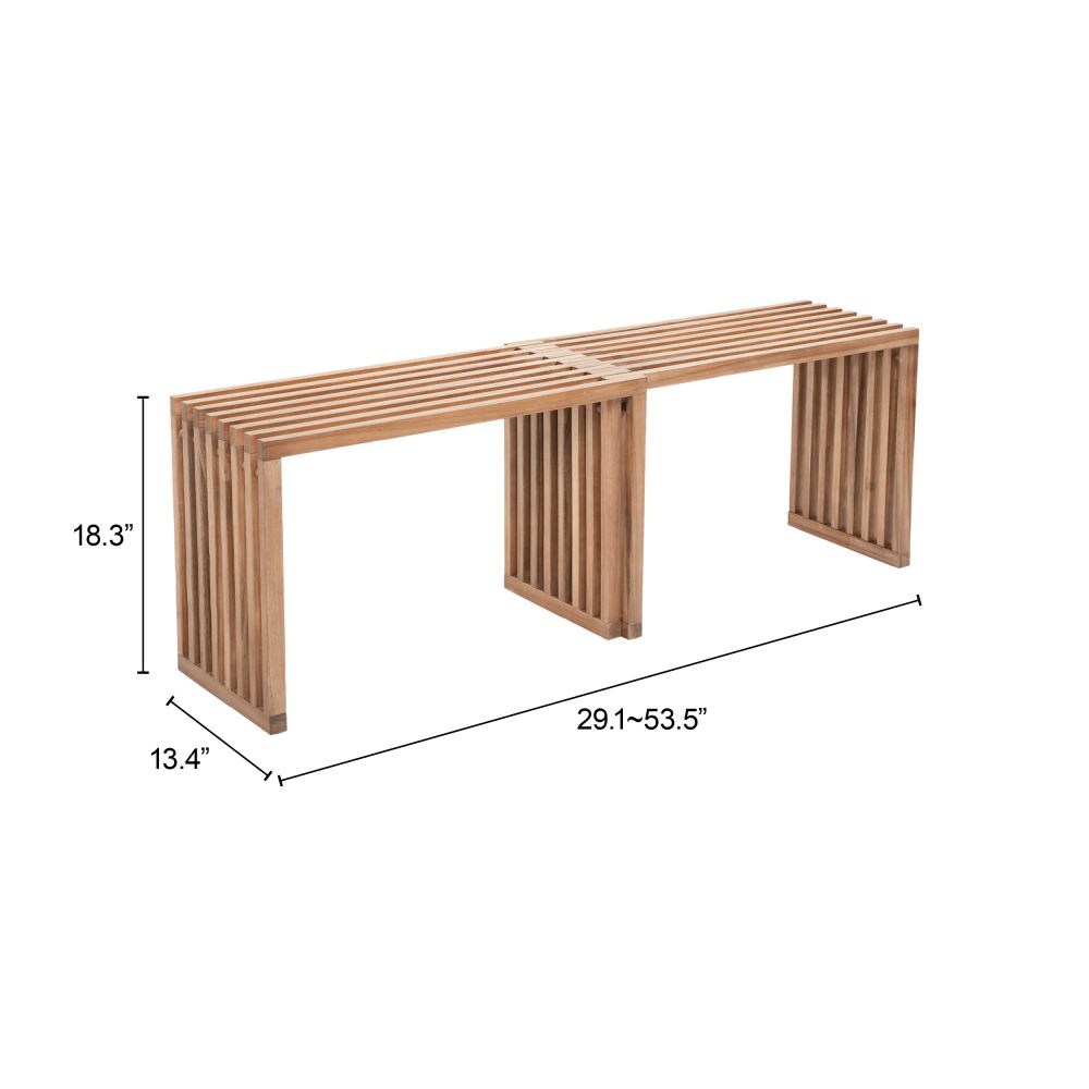 Boischaut Extendable Bench